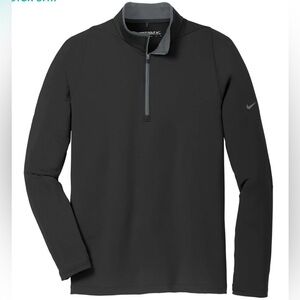 Nike Black & Grey Golf Dri-Fit Stretch 1/2 Zip Sz 3X NWT